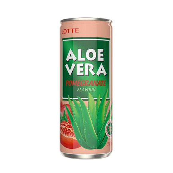 Lotte Aloe Vera Pomegranate Drink